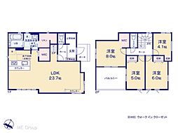 白井市復  1期　新築一戸建て 全1棟