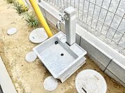 外水栓があると、庭のお手入れやちょっとした手洗い・洗車に便利です！ 