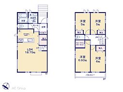船橋市八木が谷1丁目　第2　新築一戸建て 全3棟