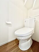 トイレは安心の2箇所！朝のバタバタも一安心です。