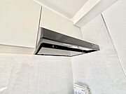 フラットタイプのレンジフードでお掃除ラクラク