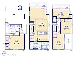 葛飾区東堀切3丁目 5期 新築一戸建て 全1棟