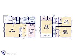 市川市新浜1丁目　新築一戸建て　全2棟
