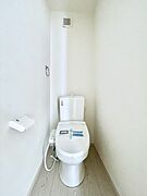 トイレは1階と2階それぞれに配置されていてとても便利です。 