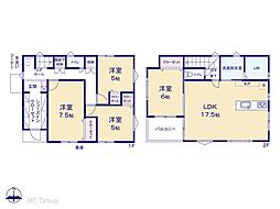 流山市松ケ丘6丁目 新築一戸建て 全1棟
