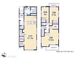 足立区神明3丁目　5期　新築一戸建て　全1棟