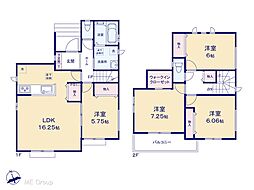柏市花野井　4 　2期　新築一戸建て　全1棟