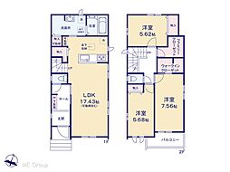 市川市北方町4丁目 新築一戸建て 全2棟