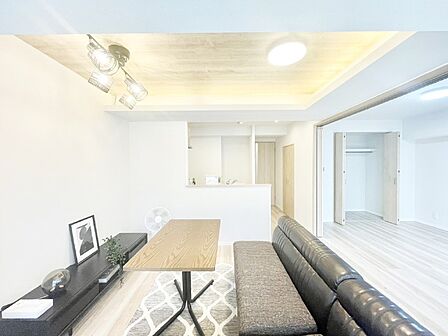 落ち着いた雰囲気のＬＤＫは家族みんなの快適空間