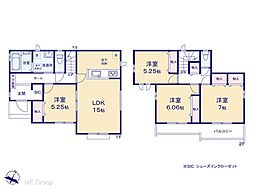 吉川市中曽根1丁目 新築一戸建て 全9棟