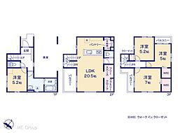 川口市末広3丁目 6期 新築一戸建て 全1棟