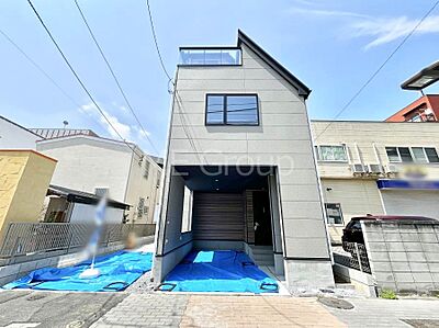 外観：洗練された外観、上質な住空間が広がる室内は永く安心して過ごせる住居です。 