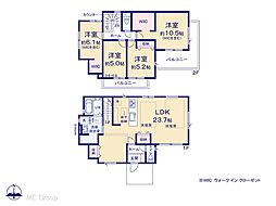 流山市加4丁目 17期 新築一戸建て 全4棟