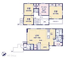 市川市八幡6丁目　8期　新築一戸建て　全1棟