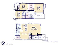 松戸市五香南1丁目　8期　新築一戸建て　全4棟