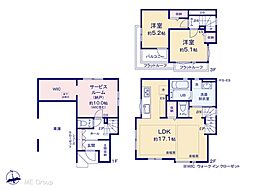 足立区西新井本町1丁目 9期 新築一戸建て 全2棟