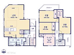 草加市吉町2丁目 8期 新築一戸建て 全7棟