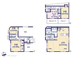 葛飾区鎌倉4丁目 10期 新築一戸建て 全1棟
