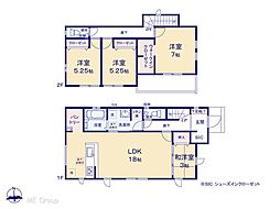 グラファーレ船橋市二和東1丁目11期新築一戸建て全13棟