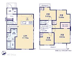 松戸市胡録台 7期 新築一戸建て 全3棟