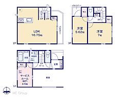 川口市上青木2丁目 第2期 新築一戸建て 全1棟