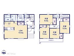 草加市青柳6丁目 第5 新築一戸建て 全1棟