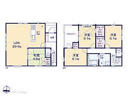 越谷市袋山　 新築一戸建て　全3棟