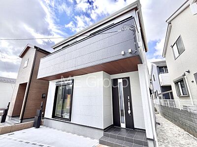 外観：洗練された外観、上質な住空間が広がる室内は永く安心して過ごせる住居です。 