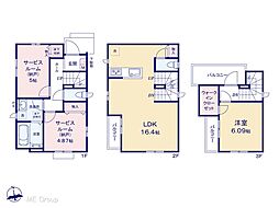 市川市下新宿 新築一戸建て 全3棟