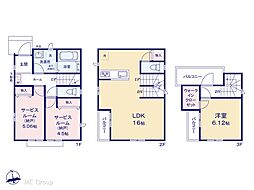 市川市下新宿 新築一戸建て 全3棟