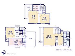 葛飾区細田4丁目 新築一戸建て 全7棟