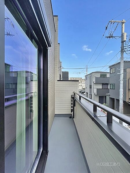 バルコニーを拡大表示