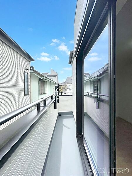 バルコニーを拡大表示