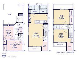 葛飾区新宿5丁目 新築一戸建て 全3棟