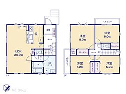 千葉県柏市藤心4丁目 1期 新築一戸建て 全1棟