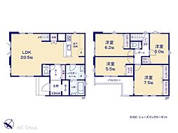 草加市遊馬町 1期 新築一戸建て 全1棟