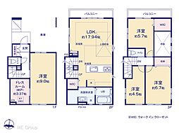 川口市朝日2丁目 24期 新築一戸建て 全3棟
