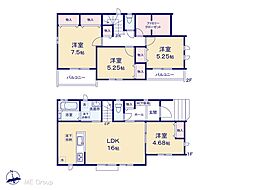 松戸市西馬橋4丁目 新築一戸建て 全3棟