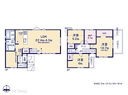 柏市光ケ丘2丁目 4期 新築一戸建て 全3棟