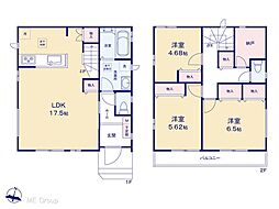 市川市宮久保1丁目 新築一戸建て 全2棟