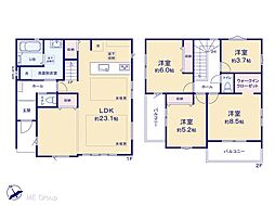 流山市松ケ丘6丁目 18期 新築一戸建て 全1棟
