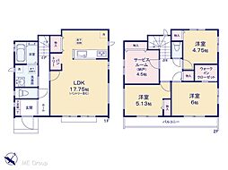 松戸市樋野口 2期 新築一戸建て 全2棟