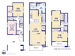 江戸川区北小岩4丁目 18期 新築一戸建て 全7棟