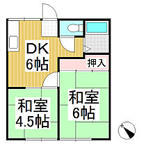 太陽ハイツ別所  ｜ 長野県上田市別所温泉（賃貸アパート2K・2階・35.00㎡） その2