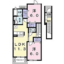 長野県上田市腰越（賃貸アパート2LDK・2階・58.48㎡） その2