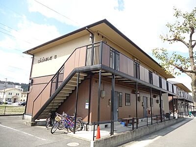 外観：CASAあしだ A棟・軽量鉄骨造