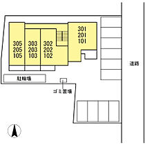 メルヴェーユ 103 ｜ 広島県福山市南本庄2丁目12-3（賃貸アパート1R・1階・30.03㎡） その21