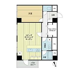 アクセス西新宿の間取図画像