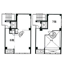 淡景ビルの間取図画像