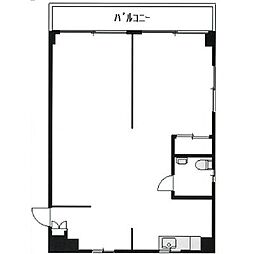 マンションリキューの間取図画像